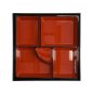 Preview: TDS, Bentobox, ABS Lacquerware, 25.5x25.5cm, Art.-Nr. 4193