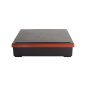 Preview: Bento Box Red/Black, ABS Lacquerware, 25.5 × 25.5 cm, Item No. 4193