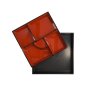 Preview: Bento Box Red/Black, ABS Lacquerware, 25.5 × 25.5 cm, Item No. 4193
