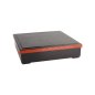 Preview: Bento Box Red/Black, ABS Lacquerware, 25.5 × 25.5 cm, Item No. 4193