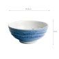 Preview: Bowl, Sakana, Ø 19 x 8 cm, Item No. 6040162