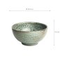 Preview: Edo Japan, Schale, Grün, Ø 15,5 x 7,5 cm, Art.-Nr. 6041175