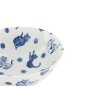 Preview: TDS, Ramen Bowl, Kawaii Hananeko Cat, Blue Ø 19.8x 7.5cm - Item No. 61695