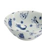 Preview: TDS, Ramen Bowl, Kawaii Hananeko Cat, Blue Ø 19.8x 7.5cm - Item No. 61695