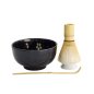 Preview: TDS, Matcha Bowl Giftset , 4-piece set, 12.7 x 7 cm, Sakura Black, Item No. 617416