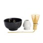 Preview: TDS, Matcha Bowl Giftset , 4-piece set, 12.7 x 7 cm, Sakura Black, Item No. 617416