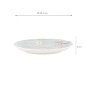 Preview: TDS, Teller, Fujisakura, Ø 24,7 x 3 cm, Grau - Art Nr. 617508