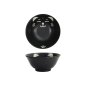Preview: Tokyo Design Studio Schale Kawaii Cat Neko Schwarz, Porzellan, Ø 15 × 7 cm, 500 ml
