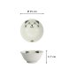 Preview: Reisschale Kawaii Cat Neko Weiß, Porzellan, Ø 15 × 7 cm, 500 ml, Art.-Nr. 617591