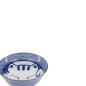 Preview: Tayo-Schale Kawaii Lucky Cat Neko Seikaiha-Neko Blue, Porzellan, Ø 15 × 7 cm, 550 ml, Art.-Nr. 617607