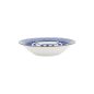Preview: Pasta Plate Kawaii Lucky Cat Neko Seikaiha-Neko Blue, Porcelain, Ø 21.3 × 4.7 cm, Item No. 617638