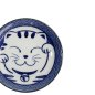 Preview: TDS, Sauce Bowl, Kawaii Lucky Cat Neko, Seikaiha-Neko Blue, Ø 12 x 2 cm - Item No. 617652