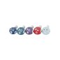 Preview: Essstäbchenablagen-Set Kawaii Fugu Bunt, 5-tlg., Porzellan, Art.-Nr. 618048