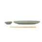 Preview: TDS, Sushi Set, Vert Sauge, Giftset, 2-piece set with Chopsticks, Item No. 619472