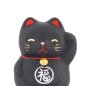 Preview: TDS, Glückskatze / Lucky Cat, Dekoration, Schwarz, 5.2 cm - Art Nr. 6195