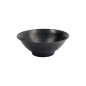 Preview: Noodle Bowl Black, Melamine, Ø 21.4 × 8 cm, 840 ml, Item No. 8025