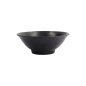 Preview: Noodle Bowl Black, Melamine, Ø 21.4 × 8 cm, 840 ml, Item No. 8025