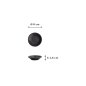 Preview: Sauce Bowl Black, Melamine, Ø 8 × 1.6 cm, Item No. 8550