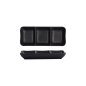Preview: Tokyo Design Studio Sauce Bowl Black, Melamine, 19.6 × 8.4 × 2.7 cm
