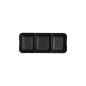 Preview: Sauce Bowl Black, Melamine, 19.6 × 8.4 × 2.7 cm, Item No. 8552