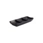 Preview: Sauce Bowl Black, Melamine, 19.6 × 8.4 × 2.7 cm, Item No. 8552