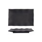 Preview: Tokyo Design Studio Serving Platter Zen Black, Melamine, 22.5 × 15 × 2.3 cm