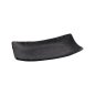 Preview: Sushi Plate Zen Black, Melamine, 26.4 × 16.5 × 4.5 cm, Item No. 8557