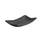 Preview: Sushi Plate Zen Black, Melamine, 26.4 × 16.5 × 4.5 cm, Item No. 8557
