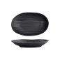 Preview: Tokyo Design Studio Sushi-Platte Zen Schwarz, Melamin, 23 × 14,5 × 3,5 cm