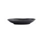 Preview: Sushi-Platte Zen Schwarz, Melamin, 23 × 14,5 × 3,5 cm, Art.-Nr. 8559