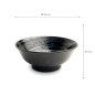 Preview: EDO Japan, Schale, Schwarz, Ø 21 cm | H 8,5 cm, Art.-Nr. 859218
