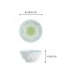 Preview: Reisschale Mixed Bowls Lily Flower Oriental HB Hellblau, Porzellan, Ø 14,8 × 6,8 cm, 550 ml, Art.-Nr. 8967