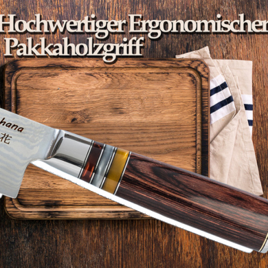 Nakiri Knife with 3 acryl-circles (vegetable knife) at g-HoReCa (picture 6 of 7)