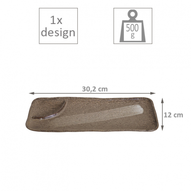 Shared Dining 30.2x12cm  TDS,Plate at g-HoReCa (picture 2 of 2)