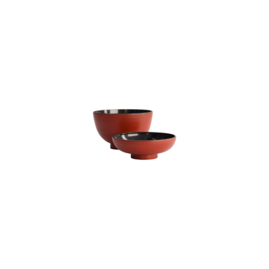 Bowl with Lid ABS Lacquerware, ABS Plastic, Ø 10.8 × 6.35 cm, Item No. 14975