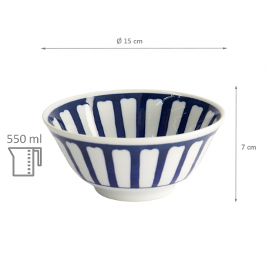 TDS, Bowl, Mixed Bowls, Ø 15x7cm, 500 ml, Item No. 14993