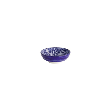 Sauce Bowl Nippon Blue Dots Blue/White, Porcelain, Ø 9.5 × 3 cm, 150 ml, Item No. 15600