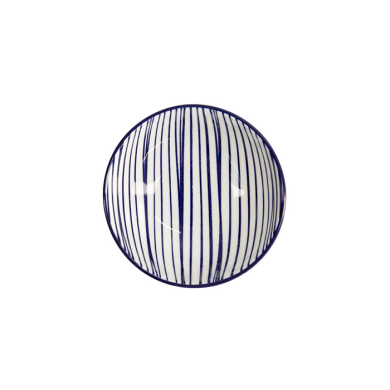 TDS, Saucenschale, Nippon Blue, Lines, Ø 9,5 x 3 cm - Art Nr. 15988