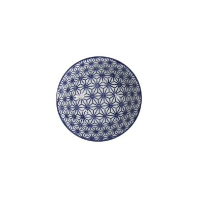 Tayo Bowl Nippon Blue Stars Blue/White, Porcelain, Ø 15.2 × 6.7 cm, 500 ml, Item No. 16011