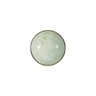 Schale Green Cosmos, Steingut, Ø 13 × 7 cm, 550 ml, Art.-Nr. 16501