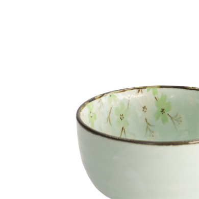 Schale Green Cosmos, Steingut, Ø 13 × 7 cm, 550 ml, Art.-Nr. 16501