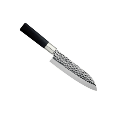 Santoku Knife (All-Purpose Knife) Hammered Style, Stainless Steel, Blade 16.5 cm, Item No. 16600