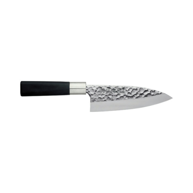 Deba Knife (Carving Knife) Hammered Style, Stainless Steel, Blade 15 cm