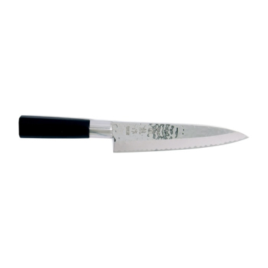 Gyuto Knife (Carving Knife) Hammered Style, Stainless Steel, Blade 18 cm