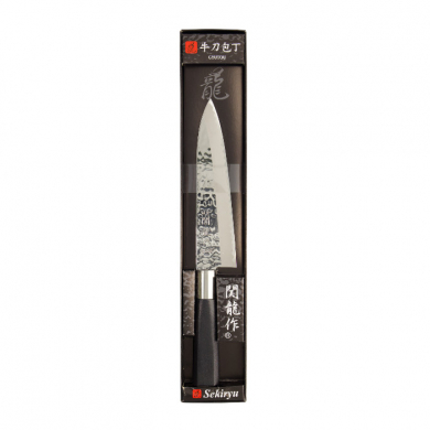 Stainless Steel Cooking Knife Gyuto 180mm Hammered Style at g-HoReCa (picture 4 of 4)