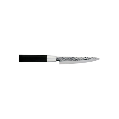 Petty Knife (Vegetable Knife) Hammered Style, Stainless Steel, Blade 12 cm