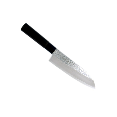 Santoku Knife (All-Purpose Knife) Hammered Style, Stainless Steel, Blade 16.5 cm, Item No. 16606