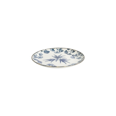 Teller Flora Japonica Maple Blau/Weiß, Porzellan, Ø 16 × 2 cm, Art.-Nr. 16850