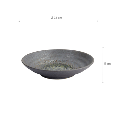 TDS, Teller, Mino Yaki, Ø 23x5cm, Art.-Nr. 16876
