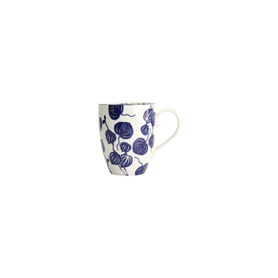 Mug Flora Japonica Ivy Blue, Porcelain, Ø 8.5 × 10.2 cm, 380 ml, Item No. 16974